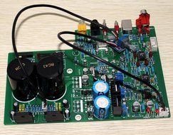 DAC 1955 USB Fiber &amp; Coaxial Decord Board + LM3886 Amplfier Board N3