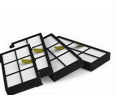 LOOYUAN Hepa Filter-4 Pack For irobot Roomba 800 series 870 880