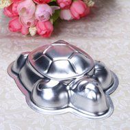 3.45'' Baking Molds Turtle Aluminum Cake Mold Chocolate Jello 3d Pan Tin New Baking Tool N5