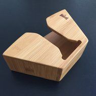 Bamboo Coffee Filter Holder for Aeropress, Chemex and Hario Pour Over filters N6