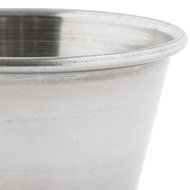 Individual Condiment Stainless Steel Ramekins Sauce Cups 2.5 oz 24 DZ - 288 PCS N2