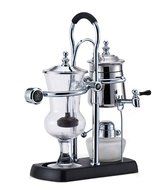 Diguo High Quality Belgian Belgium Luxury Royal Family Balance Syphon Coffee Maker Gold Color F-2013B N11