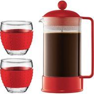 Bodum Brazil French Press Coffee Maker Red