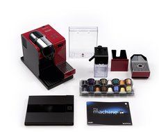 Nespresso EN520W 220V Lattissima Capsule Espresso/Latte/Cappuccino Machine with 16 Free Capsules, White N2