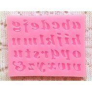 Y&amp;XL&amp;H Bakeware Silicone Letter Baking Molds for Fondant Candy Chocolate Cake N2