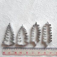 Set of Silicone mold Fern Leaf and 4 cutters N6