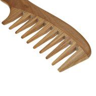 Skango(TM) 1Pcs Handmade Wooden Sandalwood Wide Tooth Wood Comb Natural Head Massager Hair Combs Hair Care N2