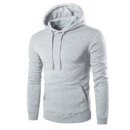 Men's Outwear,Laimeng Cotton Blend Retro Long Sleeve Hoodie Hooded Sweatshirt Tops Jacket Coat Outwear (L, Red) N9