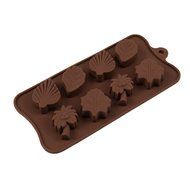 15 Cavity Cute Animal Silicone Chocolate Candy Ice Jelly Soap Molds Moulds Handmade DIY Mold Bear N46