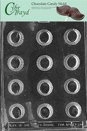Cybrtrayd AO058 Peanut Butter Cup Chocolate Candy Mold with Exclusive Cybrtrayd Copyrighted Chocolate Molding...