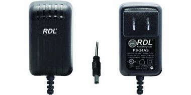 RDL ST PA6 Audio Power Amplifier 6 Watts RMS with Balanced Audio Inputs Loudness Equalization - Power Supply Included N2