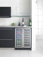 Danby DBC2760BLS 5.0 Cu. Ft. Silhouette Beverage Center - Black/Stainless N3