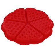 Sher 1 X Heart Shape Waffle Mold Silicone Oven Pan Baking Cookie Cake Muffin Cooking Tools Kitchen Accessories... N3