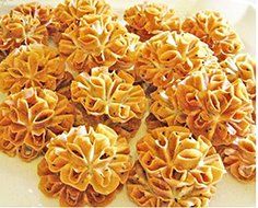 Little Diameter 6.5 cm Thai Flower DOK JOK Mold Brass Mold Bake Luscious Thai Cookies DESSERT SWEET BAKING COOK N2