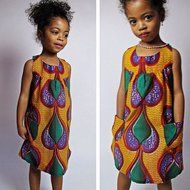 Kids Dress,Morecome Girls Kids Short Sleeve Clothes Africa Print Tops Dress N18