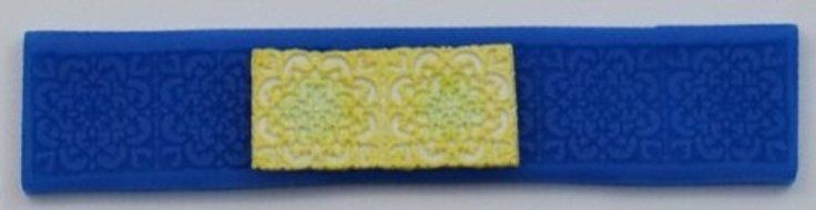 First Impressions Molds - Silicone Mold BR122 - Filigree Border - 1.75"h X 9.0"w