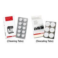 Miele Coffee Machine Cleaning Tablets (10pk) &amp; Descaling Tablets (6pk)