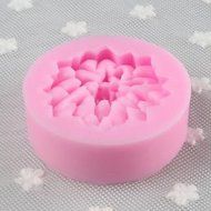 Sher One Hole Deep Flower Silicone Mold Fondant Molds Sugar Craft Tools Resin flowers Mould For Cakes