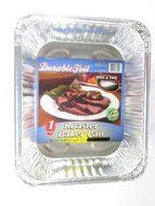 3 Disposable Aluminum Roaster Baker Pans