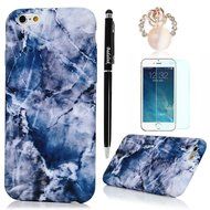 iPhone 6S Case,iPhone 6 Case (4.7") - Marble Pattern Series Slim Fit Shock-absorption Soft Flexible TPU Protective... N10