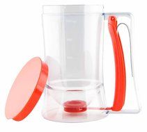 Fresh Taste Cake Batter Dispenser - Pancake, Waffles, Cupcakes, Muffins Dispenses With Just One Squeeze of the... N4
