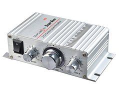 Generic 12V DC Mini Hifi Audio Power Amplifier Booster Bass MP3 Stereo Portable for Car Phone PC Home N5