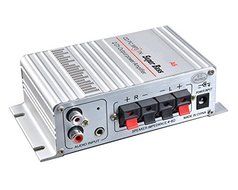 Generic 12V DC Mini Hifi Audio Power Amplifier Booster Bass MP3 Stereo Portable for Car Phone PC Home N6