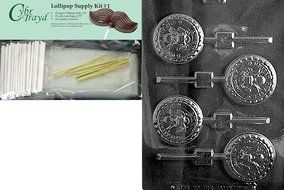 Cybrtrayd J098 Army Pop Jobs Chocolate Candy Mold N8