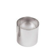 Paderno World Cuisine 2 3/4 Inch by 4 3/8 Inch Tall Pastry Ring