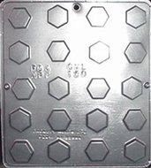 Chocolate Hexagon Piece Chocolate Candy Mold Candy Making 150