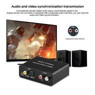 E-More 192KHz USB DAC Headphone Amplifier AMP Digital to Analog Audio Converter Support Toslink / SPDIF or Coaxial... N4