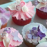 Ninewell 3pcs Hydrangea Laurustinus Flower Fondant Cookie Cake Decorating Sugarcraft Plunger Cutters DIY Mold N4