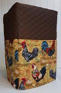Yellow Rooster Coffee Maker Cover (All Yellow Rooster) N8