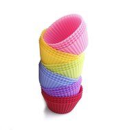 Delidge Silicone Baking Cups, Pack of 6, Assorted N15