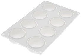 Silikomart White Non Stick Stone 8 cav N4