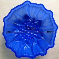 FLY Round Flower Silicone Cake Mold Decorating Mould Cake Pan For Baking N3