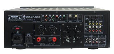 ACESONIC AM-825 600 Watt Karaoke Mixing Amplifier with USB N2