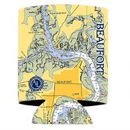 Altered Latitudes Beaufort, SC Chart Standard Beverage Cooler (4-Pack)