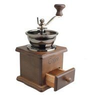 TOOGOO(R) Mini Wooden Coffee Bean Spice Vintage Style hand grinder N2