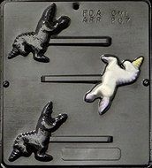 Unicorn Lollipop Chocolate Candy Mold 207