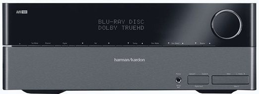 Harman Kardon AVR1600 50W 7.1-Channel A/V Receiver (Black) (Discontinued by Manufacturer)