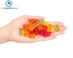 Gummy Bear Mold for Hard Candy &amp; Chocolate Molds - Gelatin Maker - Bonus Syringe For Easy Filling - BPA Free &amp;... N8