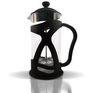 Bruntmor KRATER French Press W/ Heat Resistant Glass Carafe &amp; Stainless Steel Double Screen Plunger Perfect Coffee... N9