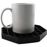 Coffee Countertop Octagon Drip Tray - 6" - Black