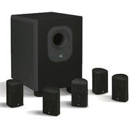Leviton AEH50-WH Architectural Edition Powered By JBL 5-Channel Surround Sound Home Cinema Speaker System, White