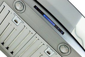 AKDY 30" Wall Mount Range Hood AZ-D05-75 Stainless Steel Vent Hood W/Remote N4