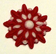 Oasis Supply Medallion Snowflake Mold, SIlicone N3