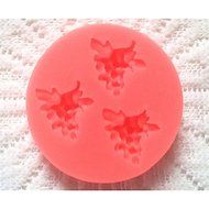 Sher Bakeware Silicone Grapes Baking Molds for Fondant Candy Chocolate Cake (Random Colors) N2