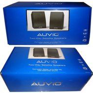 AUVIO 2-Way Satellite Speakers (2 In each Package)