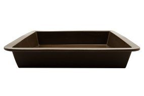 Marathon Housewares KW200013GR Premium Silicone Square Cake Pan, Green N4